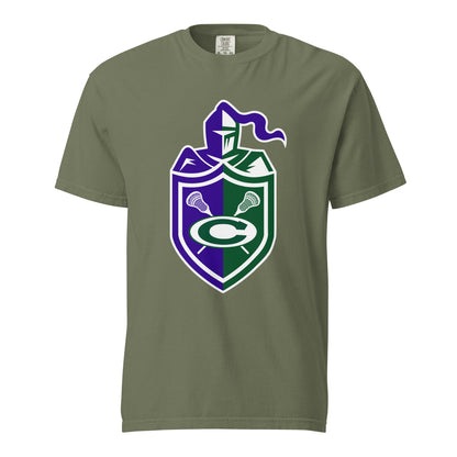 Signature | Comfort Colors T-Shirt | Central West Girls Lacrosse | Crest Logo