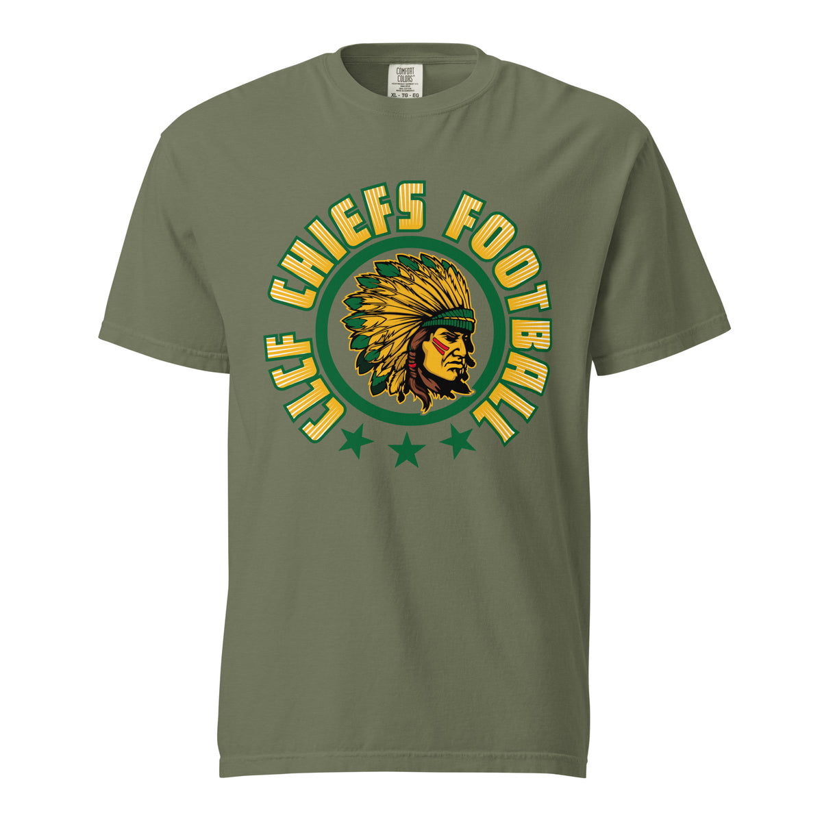 Signature | Comfort Colors T-Shirt | CLCF Chiefs | Emblem Logo