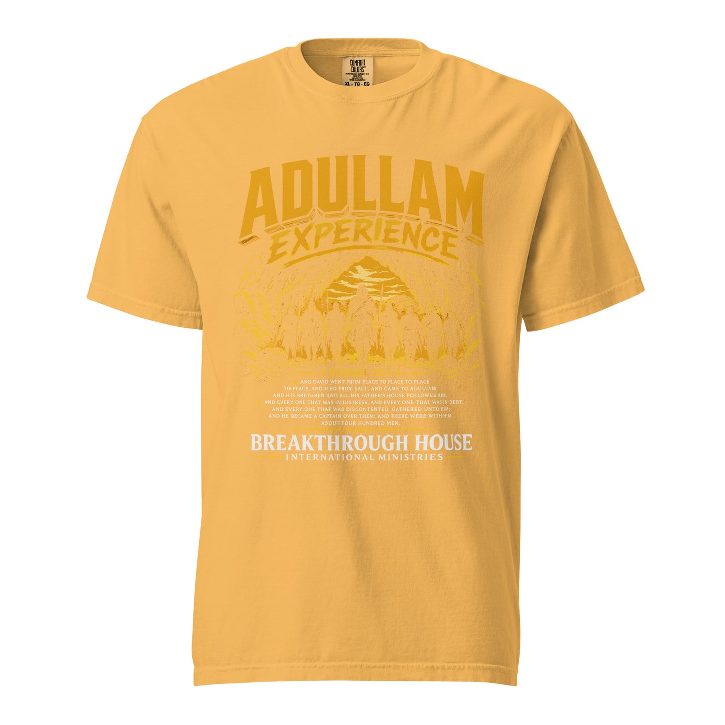 Signature | Comfort Colors T-Shirt | Breakthrough House International Ministries | Emblem Logo