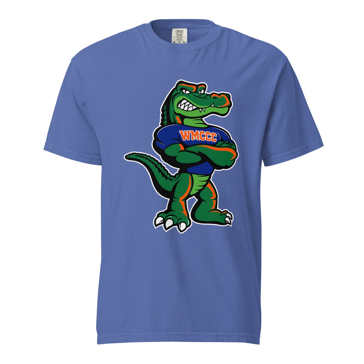 Signature | Comfort Colors T-Shirt | West Memphis Community Christian College Gators | Mascot Logo