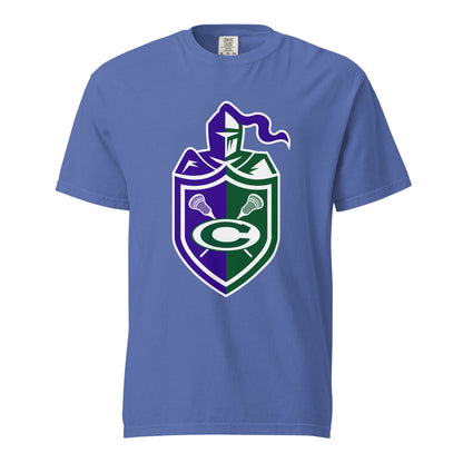 Signature | Comfort Colors T-Shirt | Central West Girls Lacrosse | Crest Logo