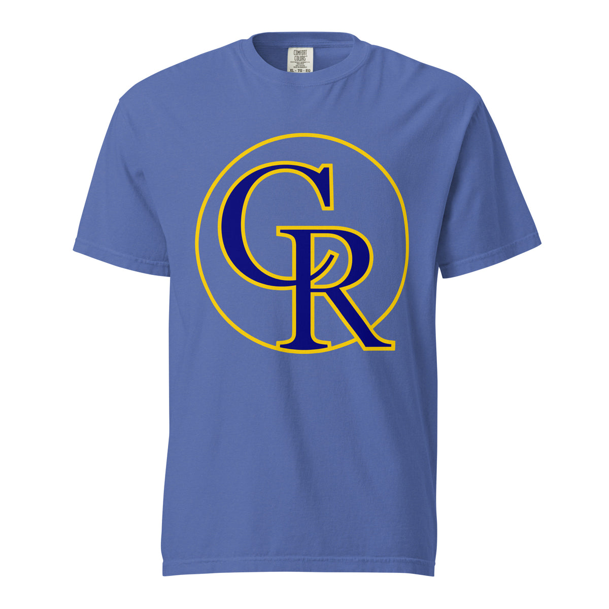 Signature | Comfort Colors T-Shirt | Chestnut Ridge Lions Football | Crest Logo