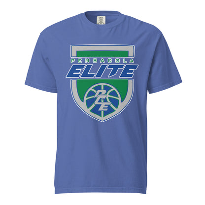 Signature | Comfort Colors T-Shirt | Pensacola Elite Inc. | Shield Logo