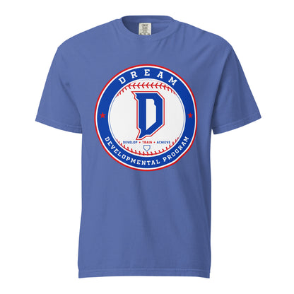 Signature | Comfort Colors T-Shirt | Dream Developmental Program | Badge Logo