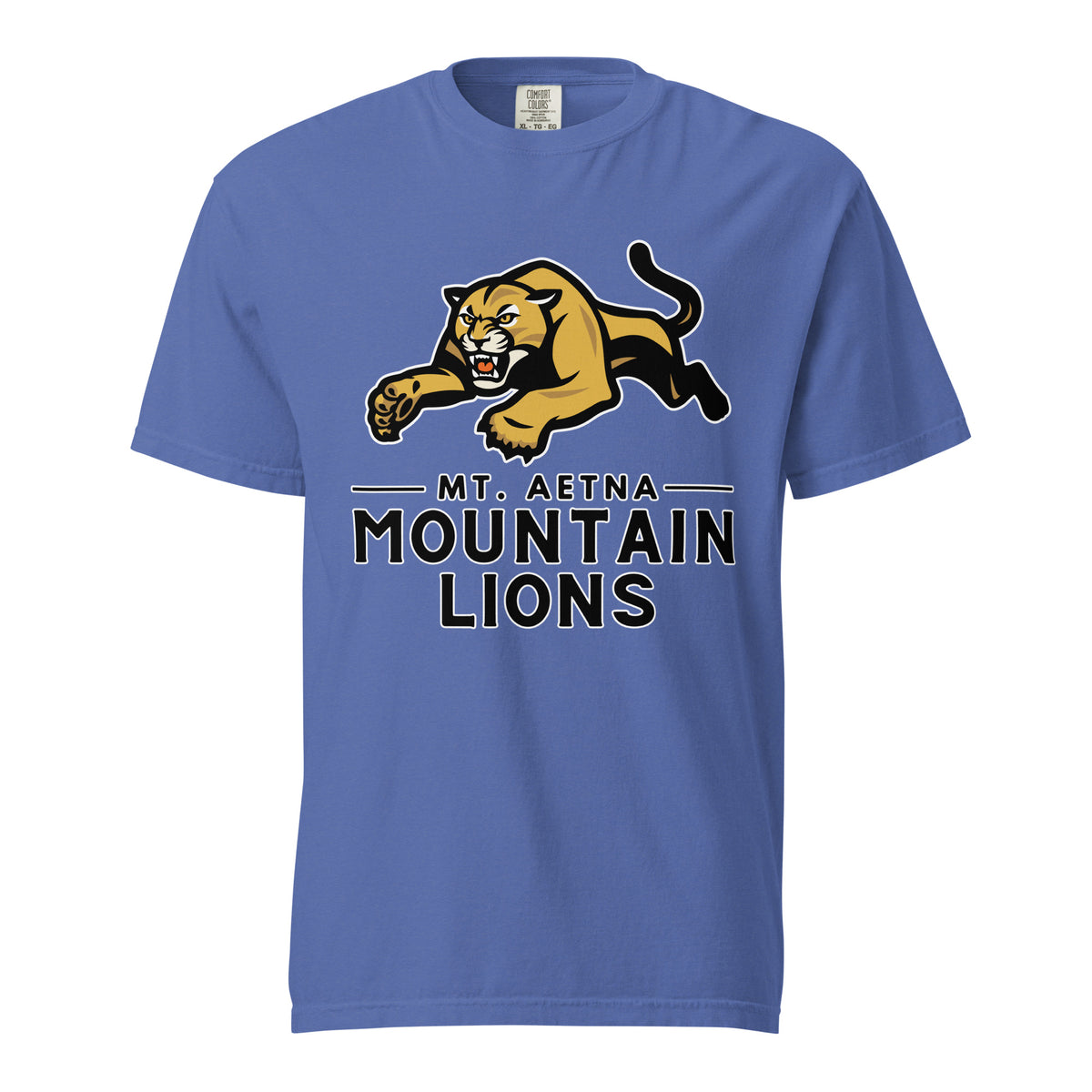 Signature | Comfort Colors T-Shirt | Mt. Aetna Adventist School | Emblem Logo