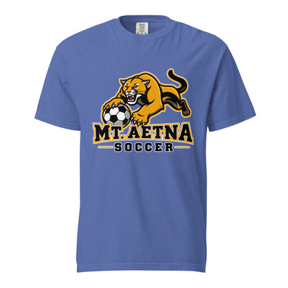 Signature | Comfort Colors T-Shirt | Mt. Aetna Adventist School | Soccer Apex Logo