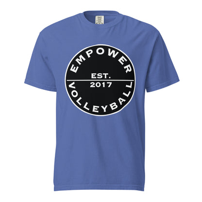 Signature | Comfort Colors T-Shirt | Empower Volleyball Club | Alpha Spike Logo