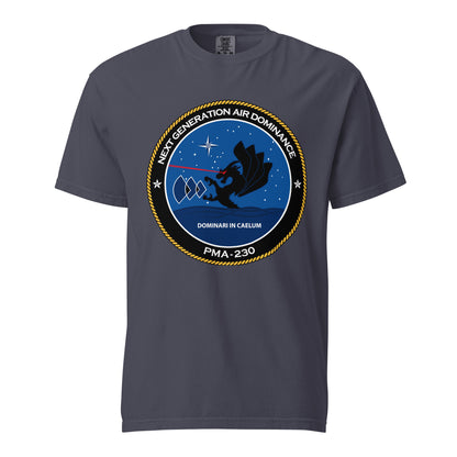 Signature | Comfort Colors T-Shirt | Next Generation Air Dominance | Badge Logo