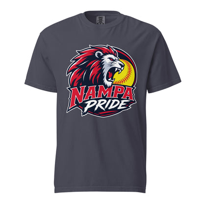 Signature | Comfort Colors T-Shirt | Nampa Pride | Lion Crest Logo