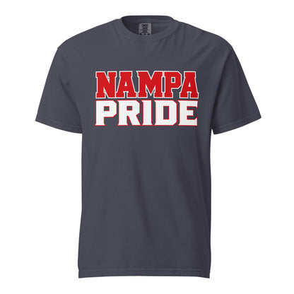 Signature | Comfort Colors T-Shirt | Nampa Pride | Letter Mark Logo