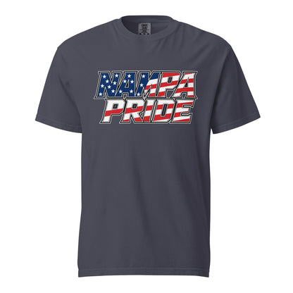 Signature | Comfort Colors T-Shirt | Nampa Pride | Modern Script Logo