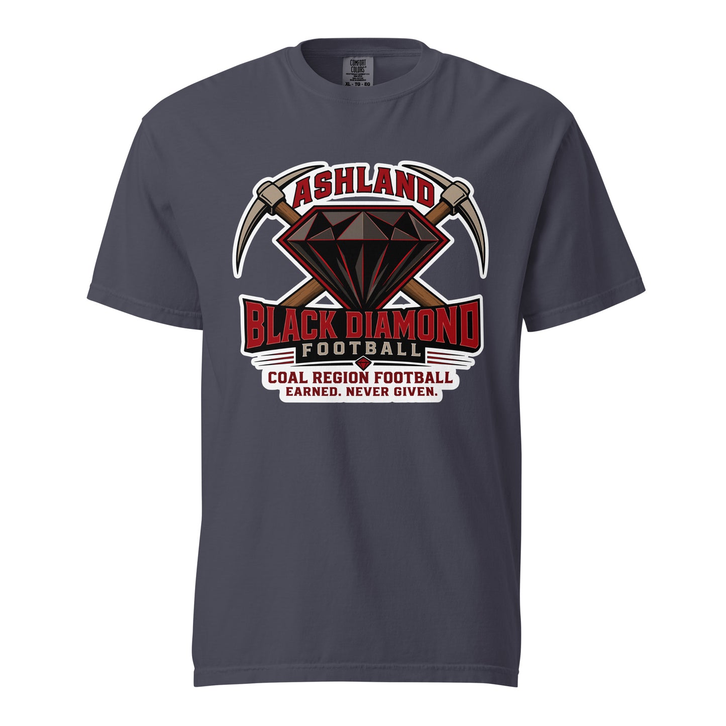 Signature | Comfort Colors T-Shirt | Ashland Black Diamonds | Vanguard Logo