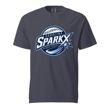 Signature | Comfort Colors T-Shirt | Carolina Sparkx | Vanguard Logo