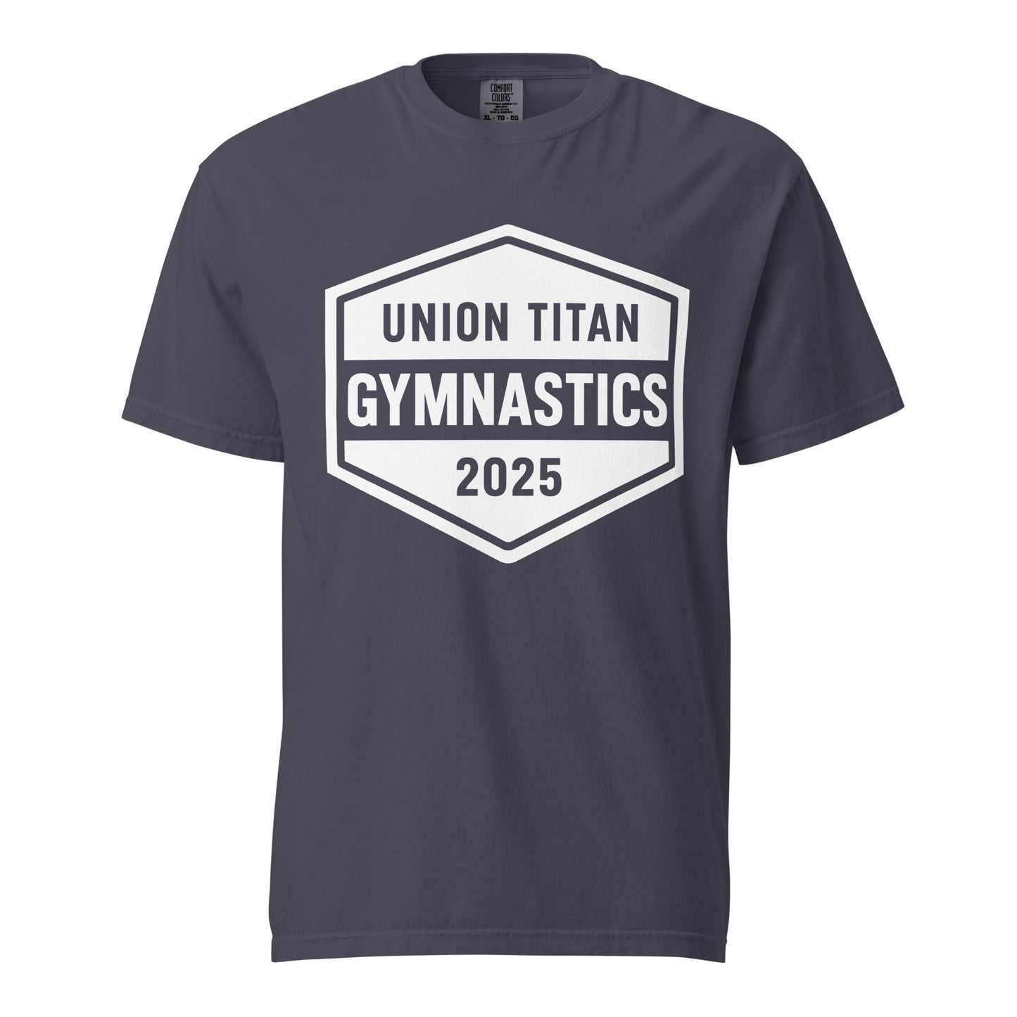 Signature | Comfort Colors T-Shirt | Union Gymnastics | Valor Logo