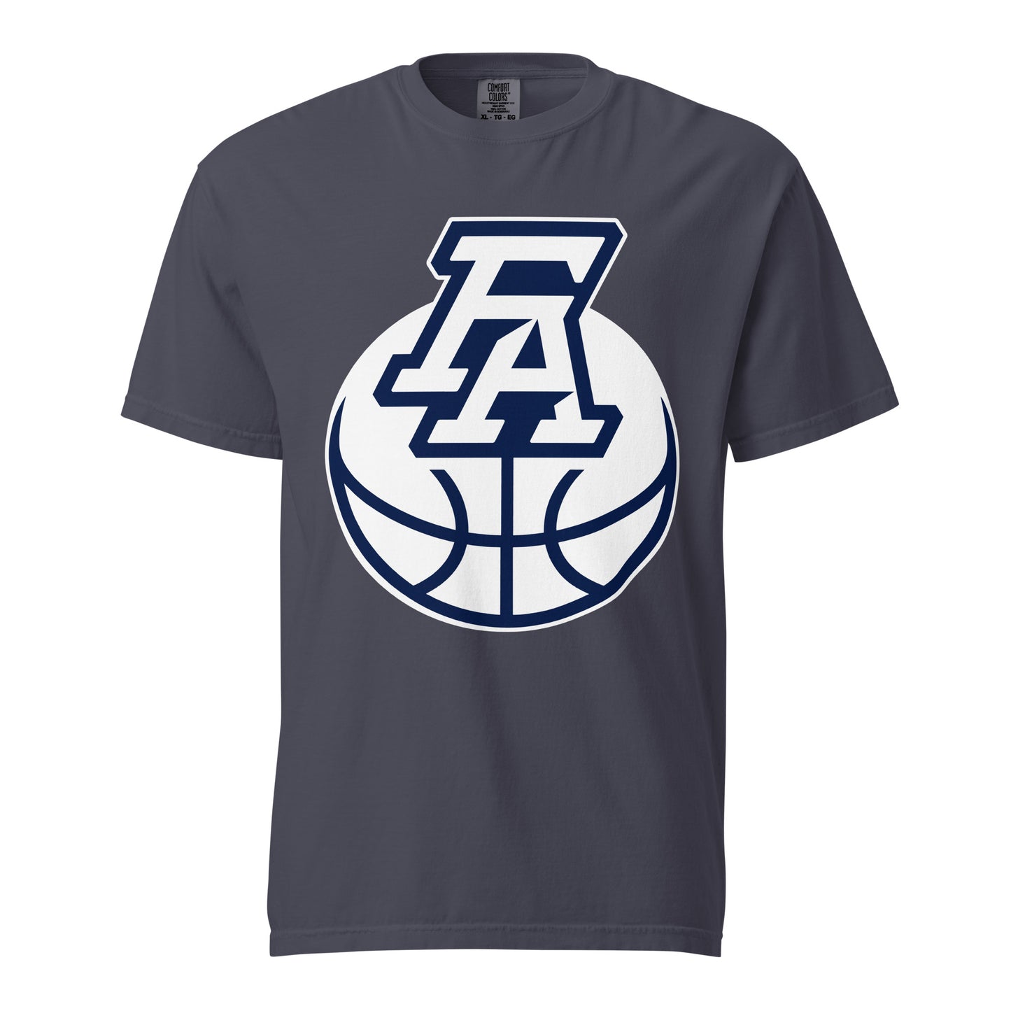 Signature | Comfort Colors T-Shirt | FA Basketball | Crest Logo