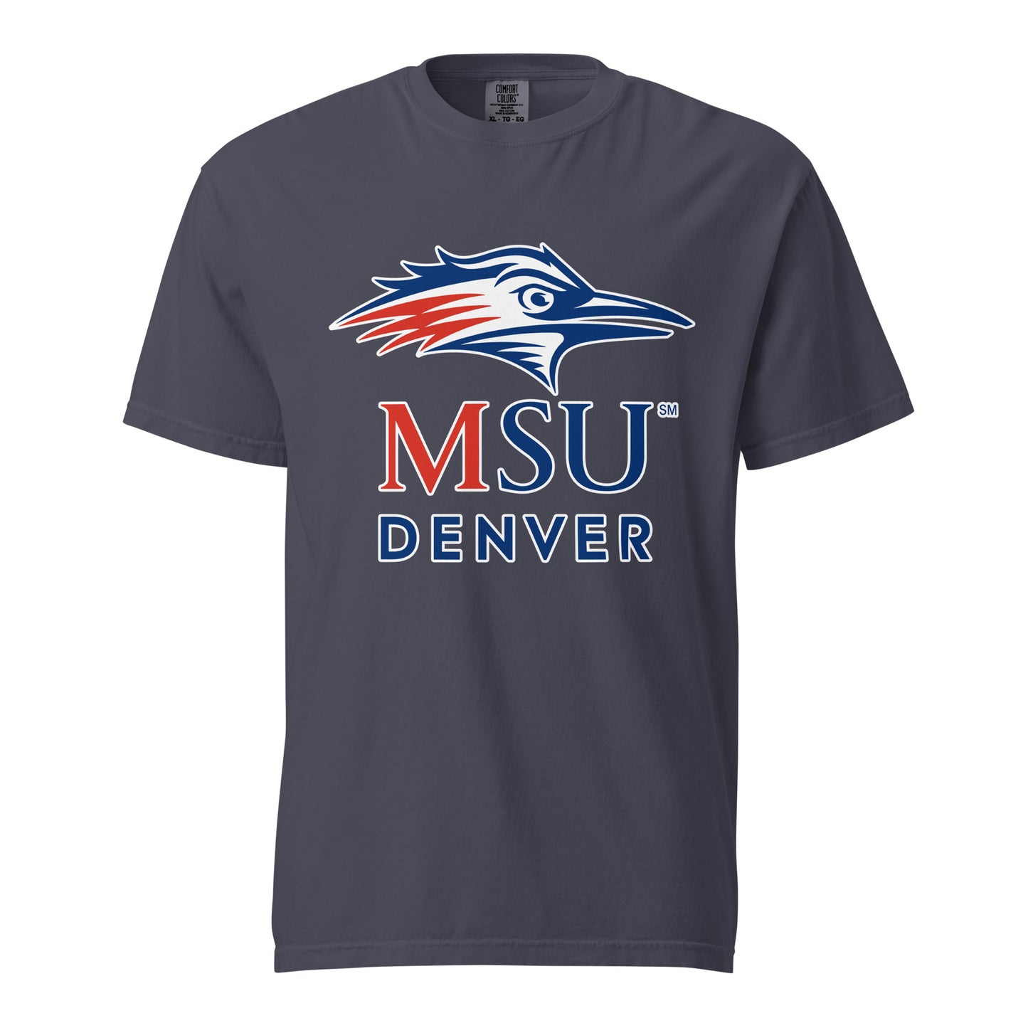 Signature | Comfort Colors T-Shirt | MSU Denver Dance Team | Titan Crest Logo