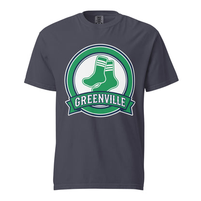 Signature | Comfort Colors T-Shirt | Greenville Sox | Badge Logo