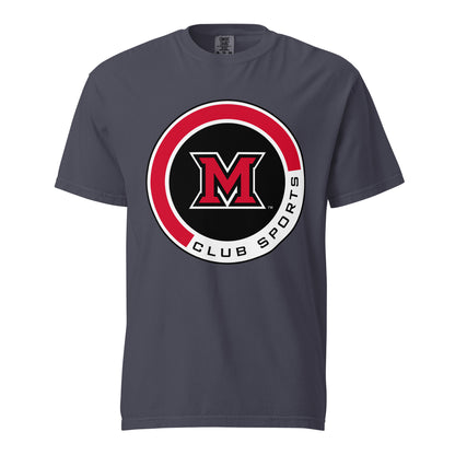 Signature | Comfort Colors T-Shirt | Miami Women's Hockey | Badge Logo
