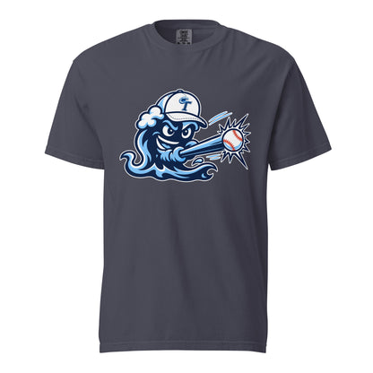 Signature | Comfort Colors T-Shirt | Long Island Tides Baseball | Mascot Logo
