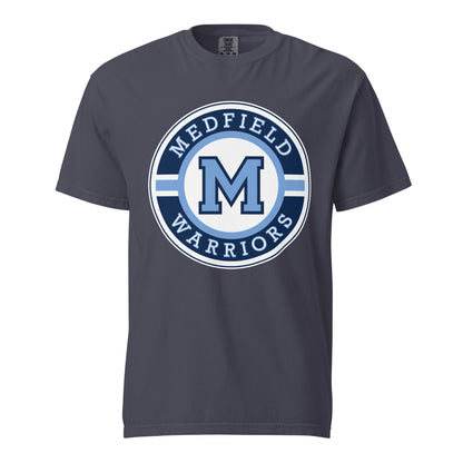 Signature | Comfort Colors T-Shirt | Medfield Softball | Badge Logo