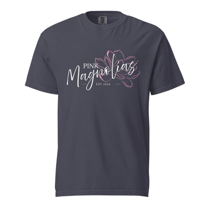 Signature | Comfort Colors T-Shirt | Pink Magnolias Dance | Modern Script Logo