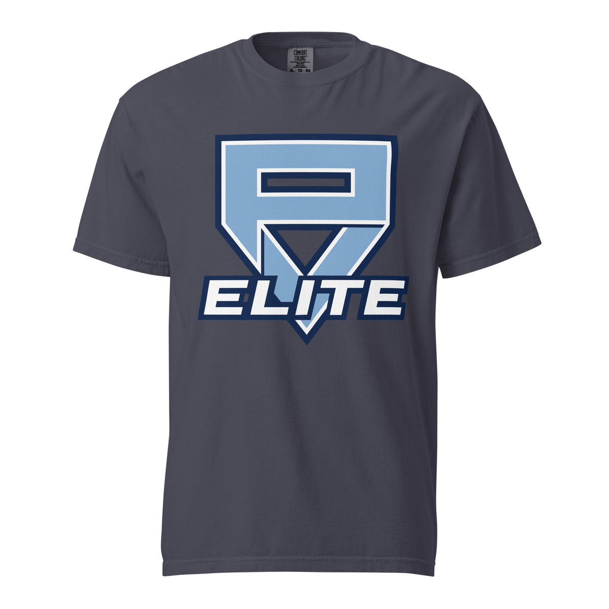 Signature | Comfort Colors T-Shirt | PV Elite 7U Baseball | Emblem Logo
