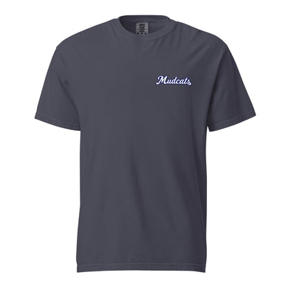Signature | Comfort Colors T-Shirt | Geneseo Mudcats | Lettermark Logo