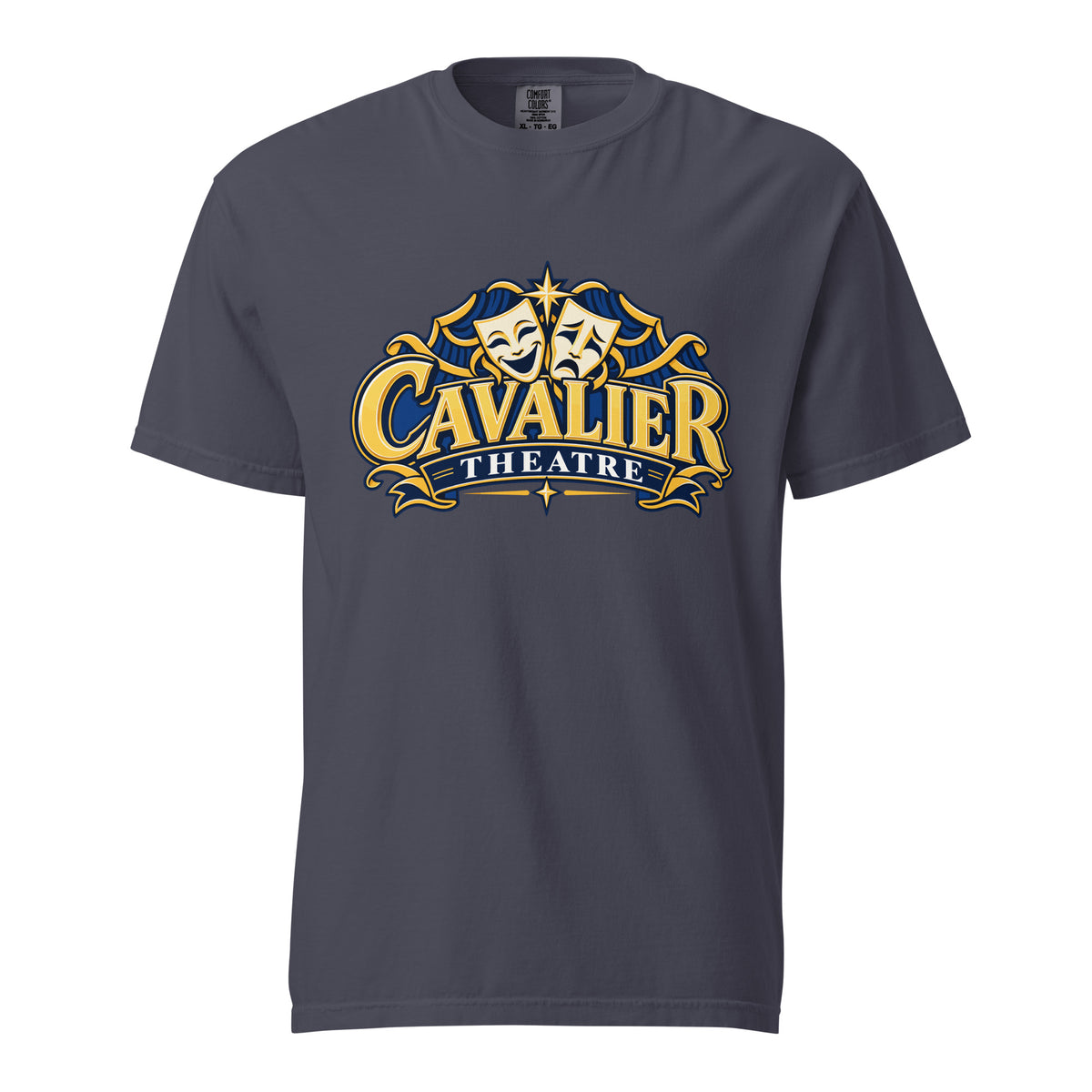 Signature | Comfort Colors T-Shirt | Cavalier Theatre Troupe | Emblem Logo