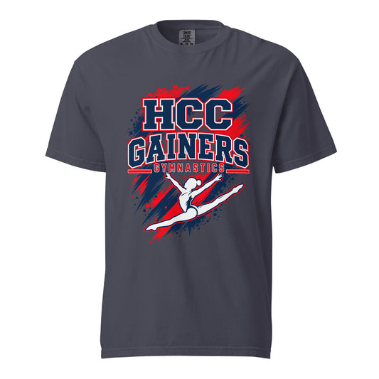 Signature | Comfort Colors T-Shirt | HCC Gymnastics | Crest Logo