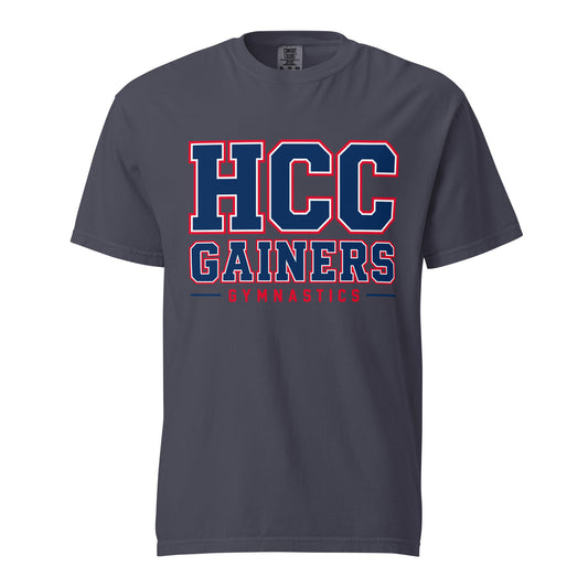 Signature | Comfort Colors T-Shirt | HCC Gymnastics | Vanguard Logo
