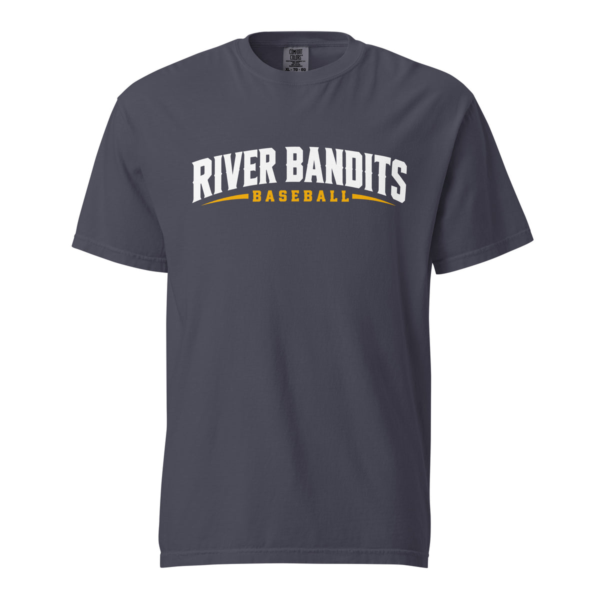 Signature | Comfort Colors T-Shirt | South Bend River Bandits | Lettermark Logo