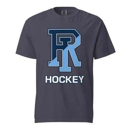 Signature | Comfort Colors T-Shirt | URI Men’s Hockey | Crest Logo