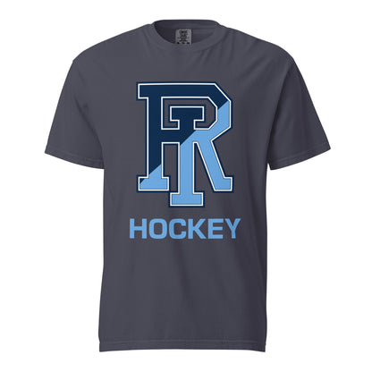 Signature | Comfort Colors T-Shirt | URI Men’s Hockey | Vanguard Logo