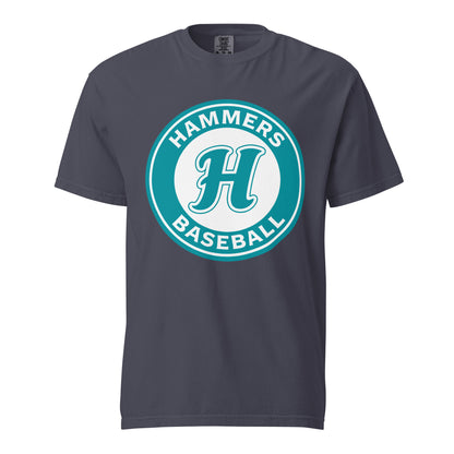 Signature | Comfort Colors T-Shirt | Hammers Baseball (10U) | Badge Logo