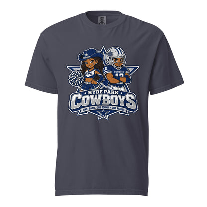 Signature | Comfort Colors T-Shirt | Hyde Park Cowboys | Vanguard Logo