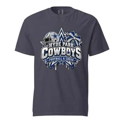 Signature | Comfort Colors T-Shirt | Hyde Park Cowboys | Crest Logo