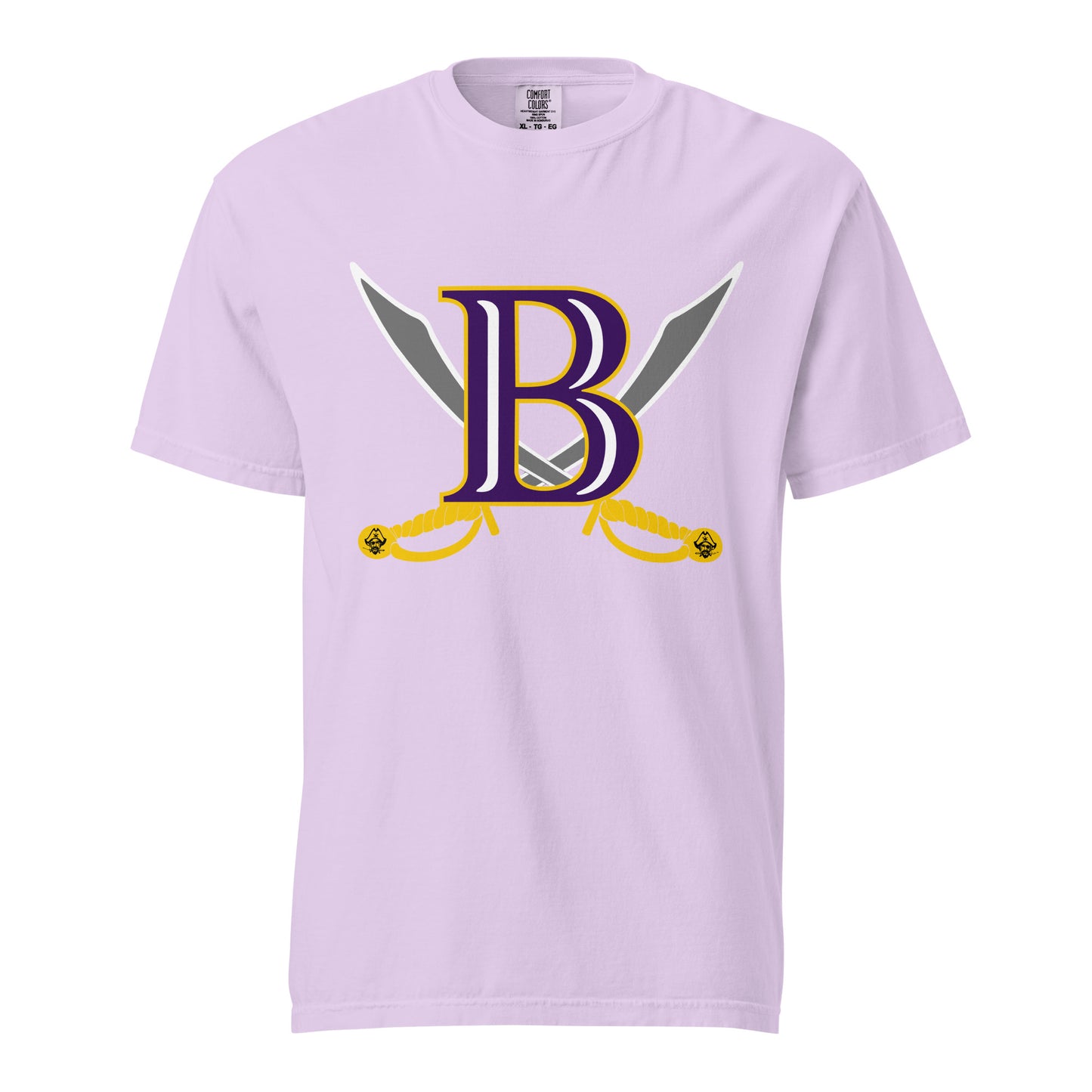 Signature | Comfort Colors T-Shirt | Belton Youth Football Pirates | Vanguard Logo