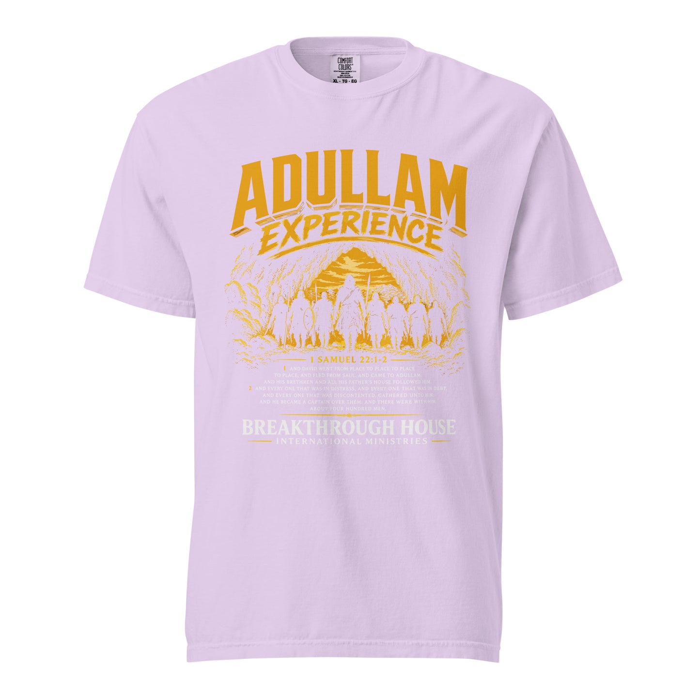 Signature | Comfort Colors T-Shirt | Breakthrough House International Ministries | Emblem Logo