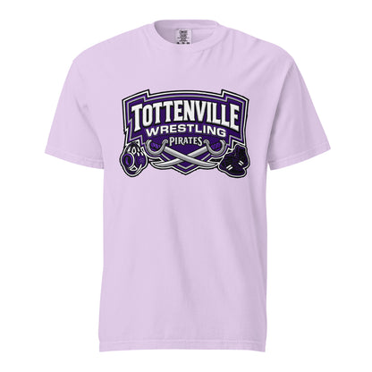 Signature | Comfort Colors T-Shirt | Tottenville wrestling club | Vanguard Logo