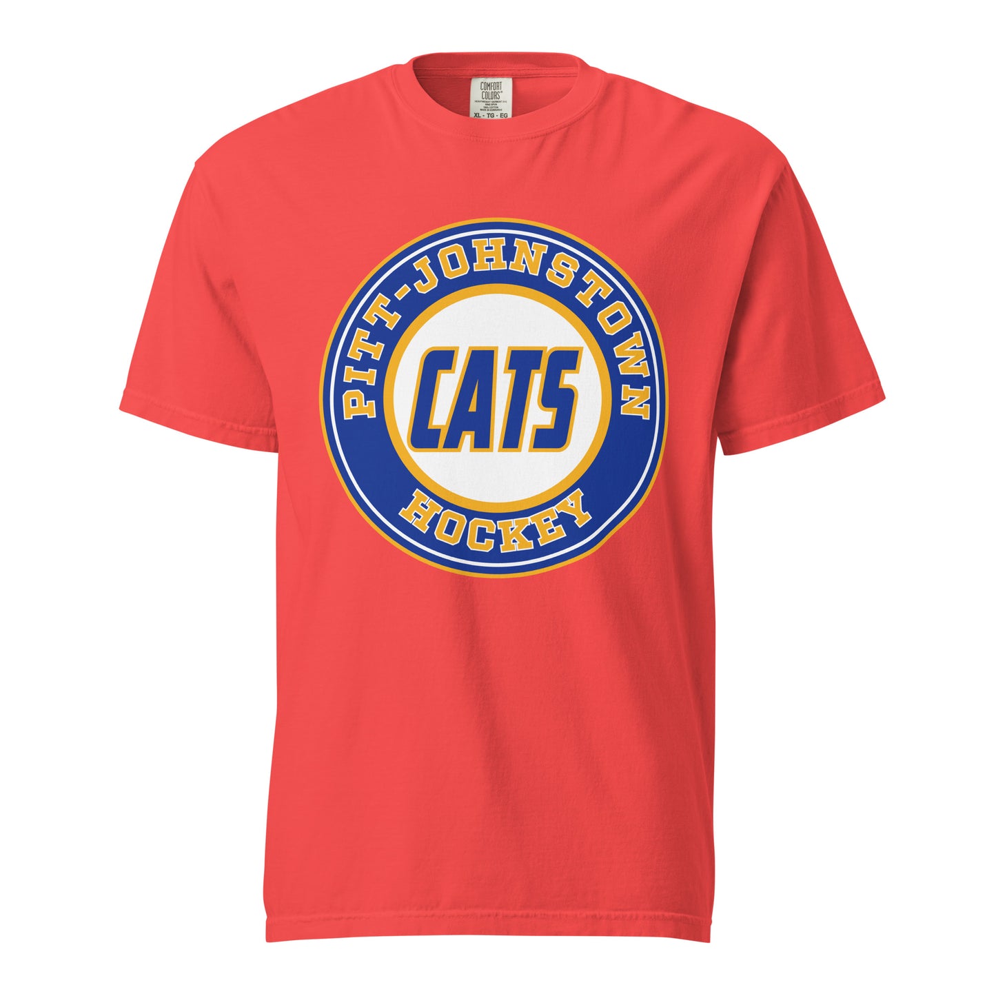 Signature | Comfort Colors T-Shirt | UPJ Hockey | Badge Logo