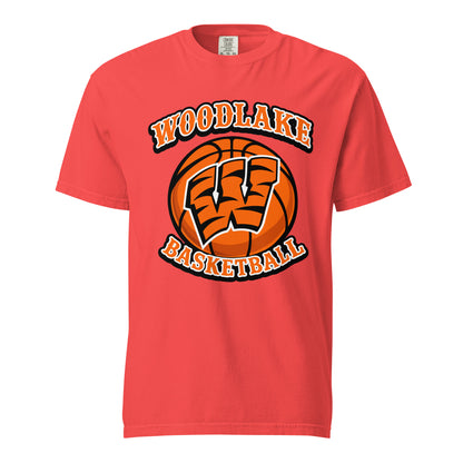 Signature | Comfort Colors T-Shirt | Woodlake Boys Basketball | Athletics Logo