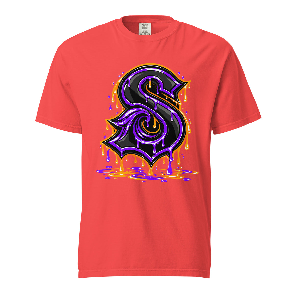 Signature | Comfort Colors T-Shirt | Naples Sirens | Lettermark Logo