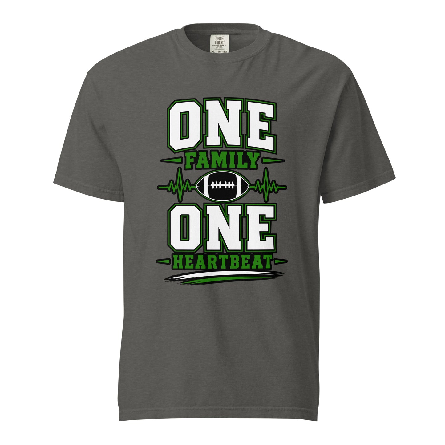 Signature | Comfort Colors T-Shirt | Celina Black Football | Modern Script Logo