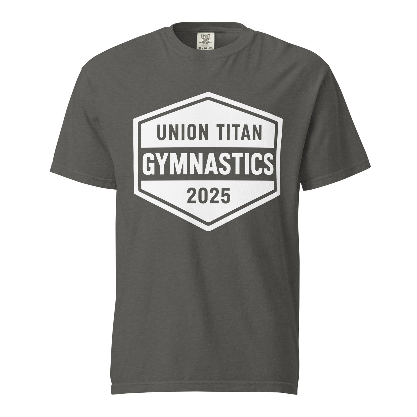 Signature | Comfort Colors T-Shirt | Union Gymnastics | Valor Logo