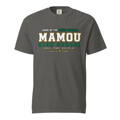 Signature | Comfort Colors T-Shirt | Mamou High School | Vanguard Logo