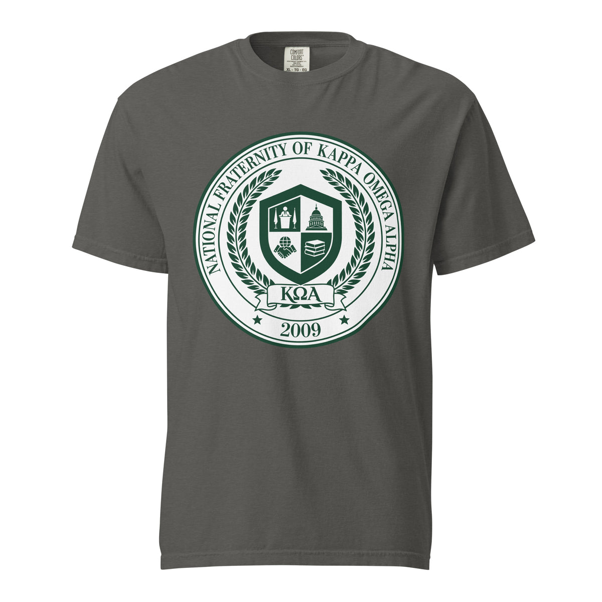 Signature | Comfort Colors T-Shirt | Kappa Omega Alpha | Badge Logo