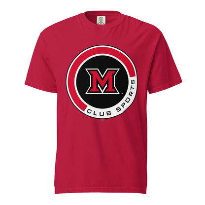 Signature | Comfort Colors T-Shirt | Miami Women's Hockey | Badge Logo