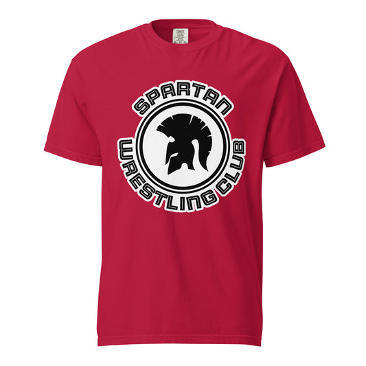 Signature | Comfort Colors T-Shirt | Spartan Wrestling Club | Crest Logo