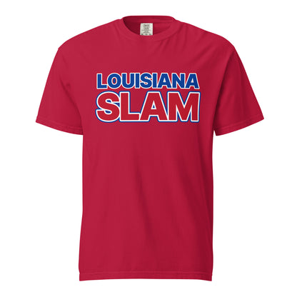 Signature | Comfort Colors T-Shirt | Louisiana Slam Baseball | Lettermark  Alt Logo