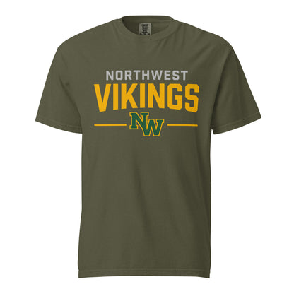 Signature | Comfort Colors T-Shirt | Northwest High School | Vikings Logo